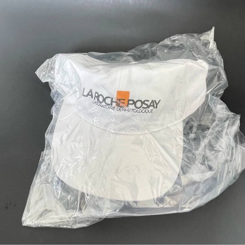 La Roche Posay White Baseball Cap Hat Branding Logo